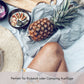 ARUBA - Kokosnuss Schale Pink Bowl inkl. Rezepte E-Book und Schalen Halter Meer Coco